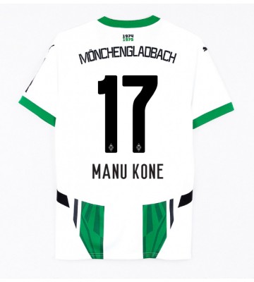 Borussia Monchengladbach Manu Kone #17 Hjemmebanetrøje 2024-25 Kort ærmer